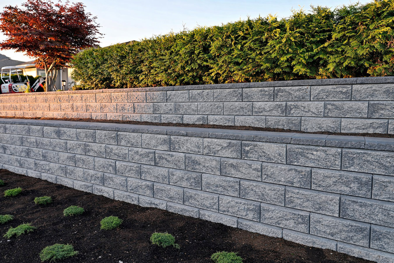 Retaining Wall Construction in Roseville, CA
